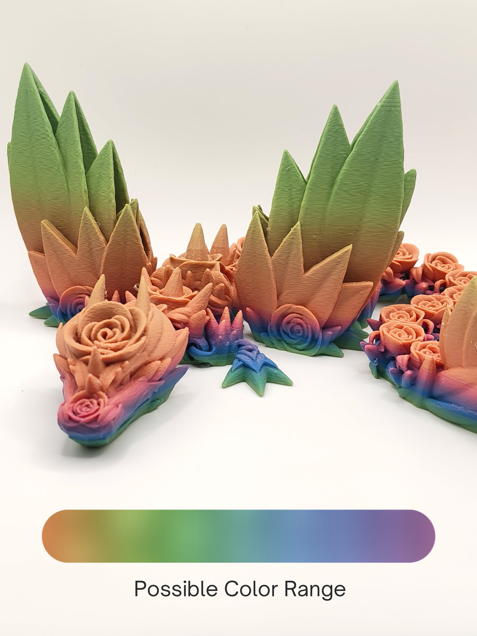 Winged Rose Dragon