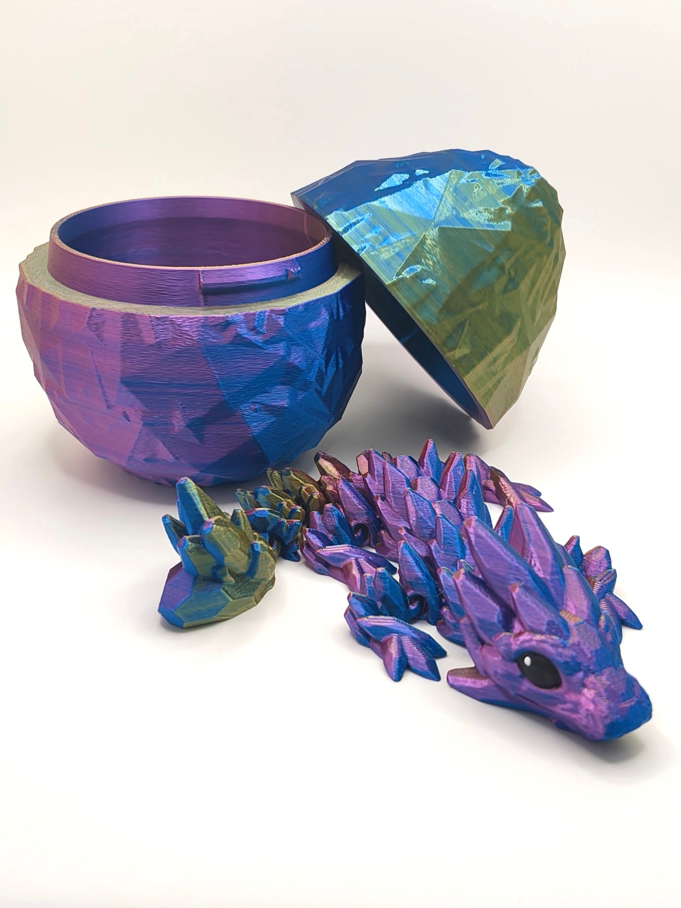 Gemstone Egg & Baby Dragon