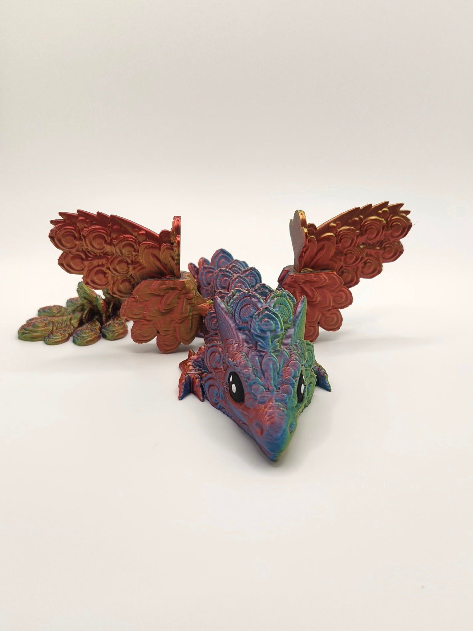 Baby Winged Peacock Dragon