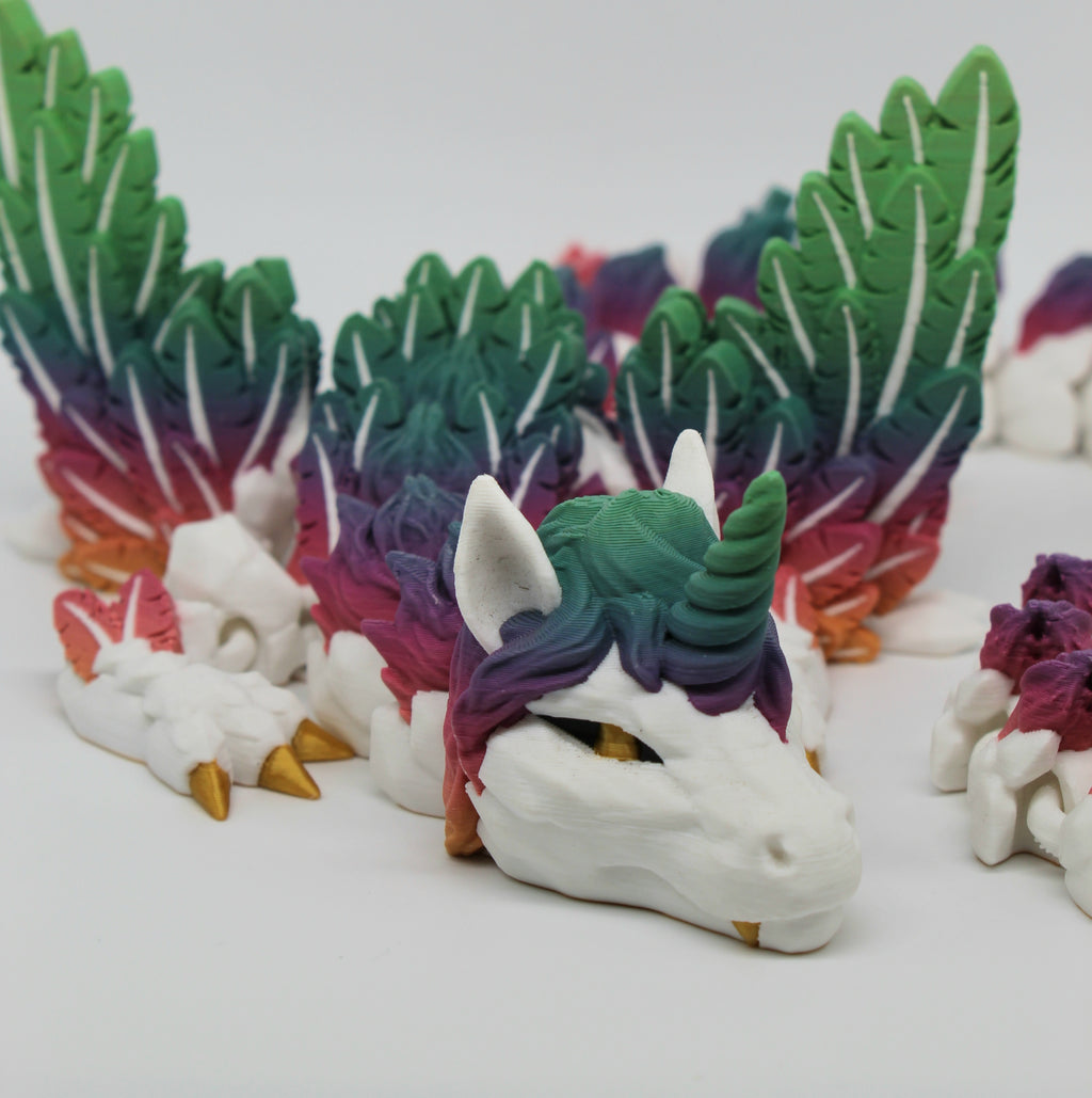 Alicorn – Articulated 3D Printed Winged Unicorn