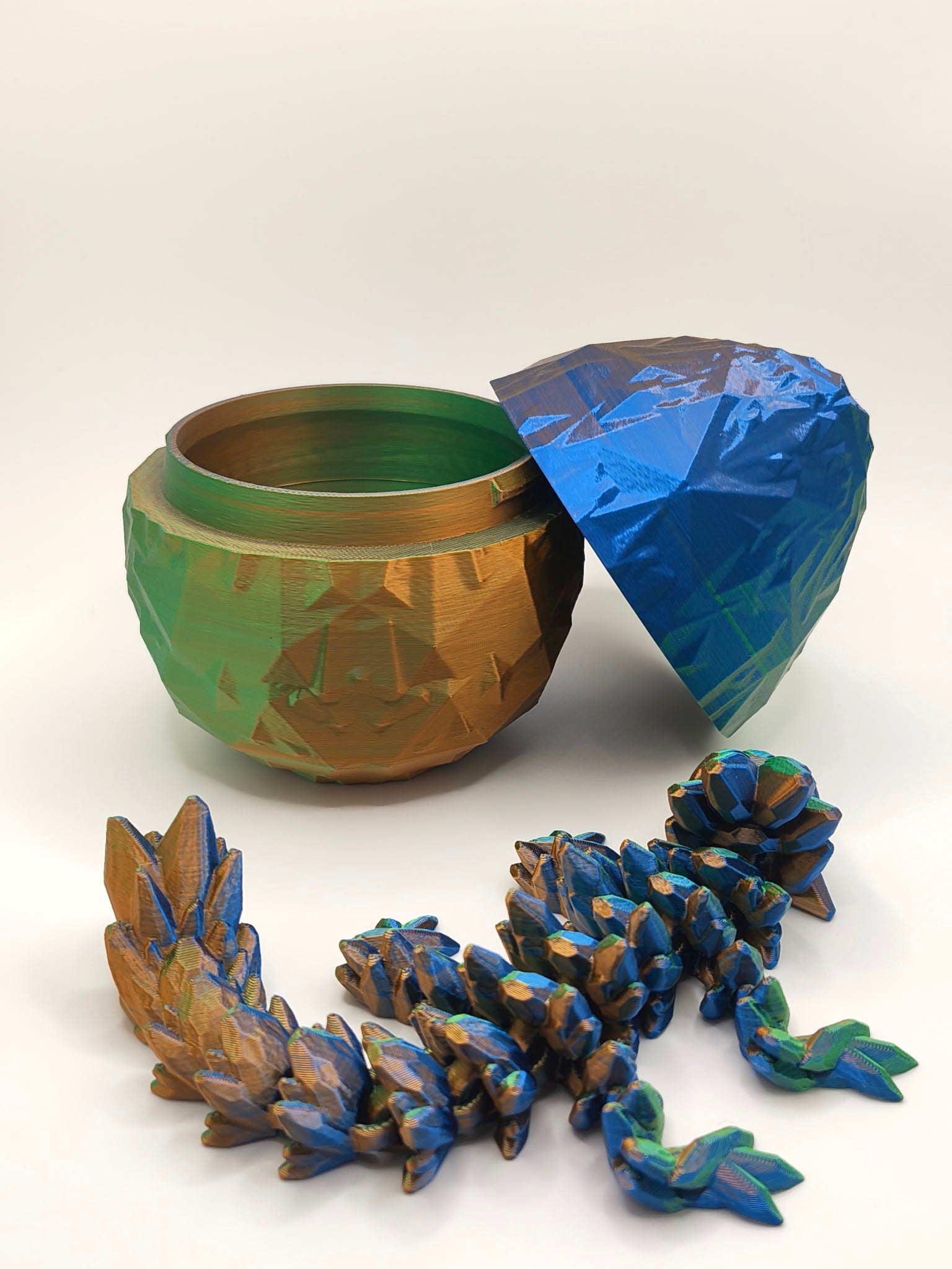 Gemstone Egg & Baby Dragon