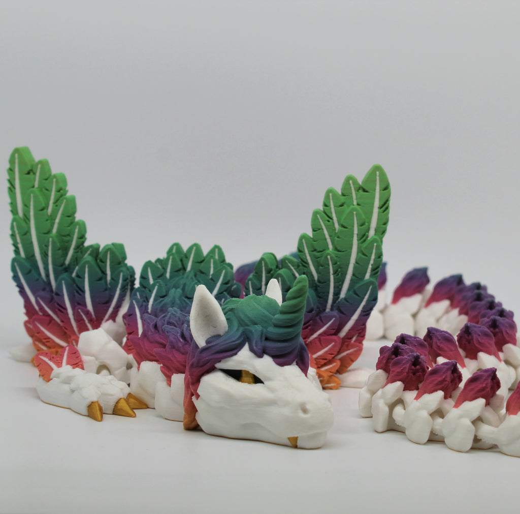 Alicorn – Articulated 3D Printed Winged Unicorn