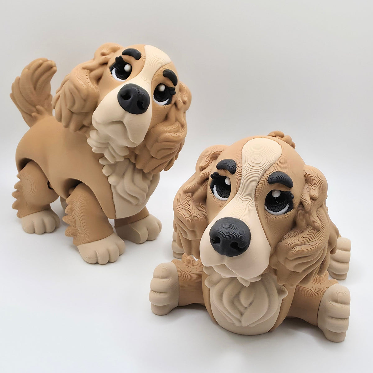 Cocker Spaniel – Articulated 3D Printed Dog