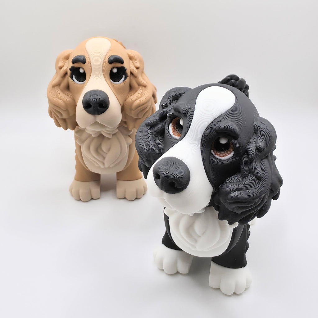 Cocker Spaniel – Articulated 3D Printed Dog