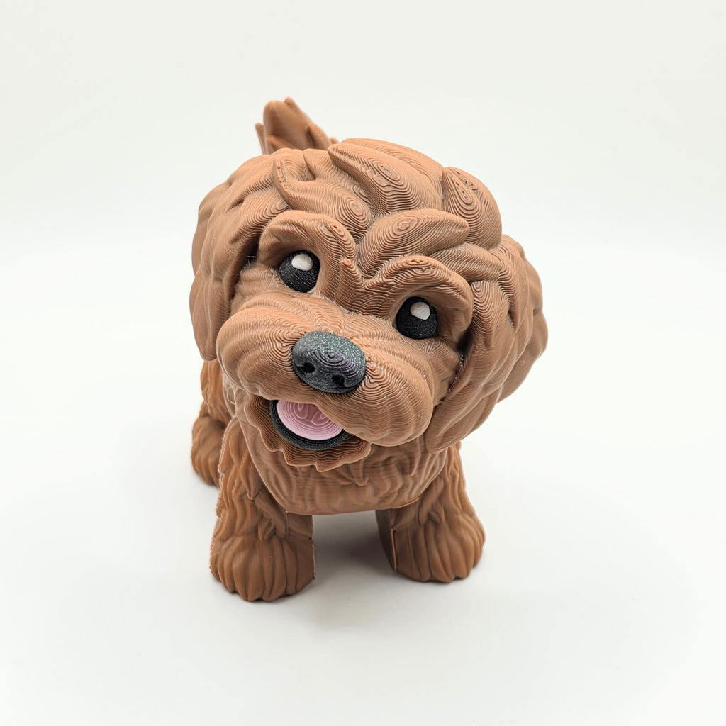 Goldendoodle – Articulated 3D Printed Dog