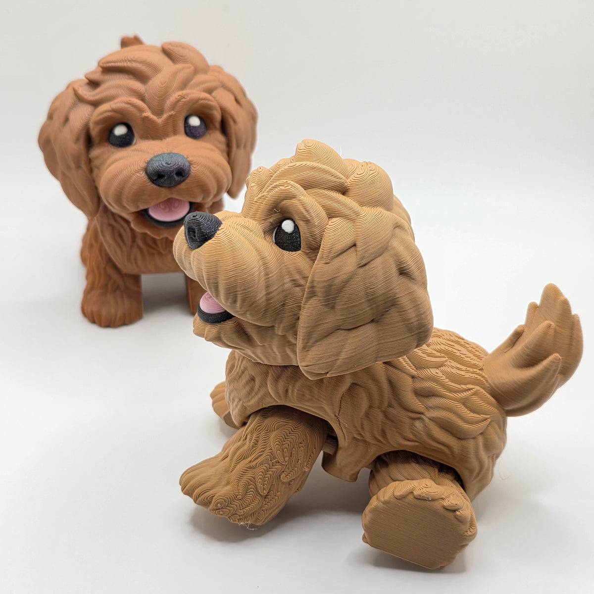 Goldendoodle – Articulated 3D Printed Dog