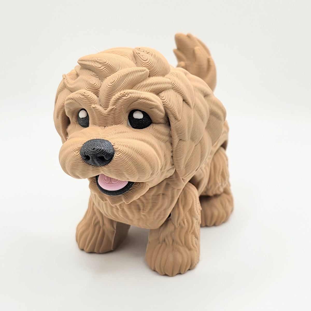 Goldendoodle – Articulated 3D Printed Dog