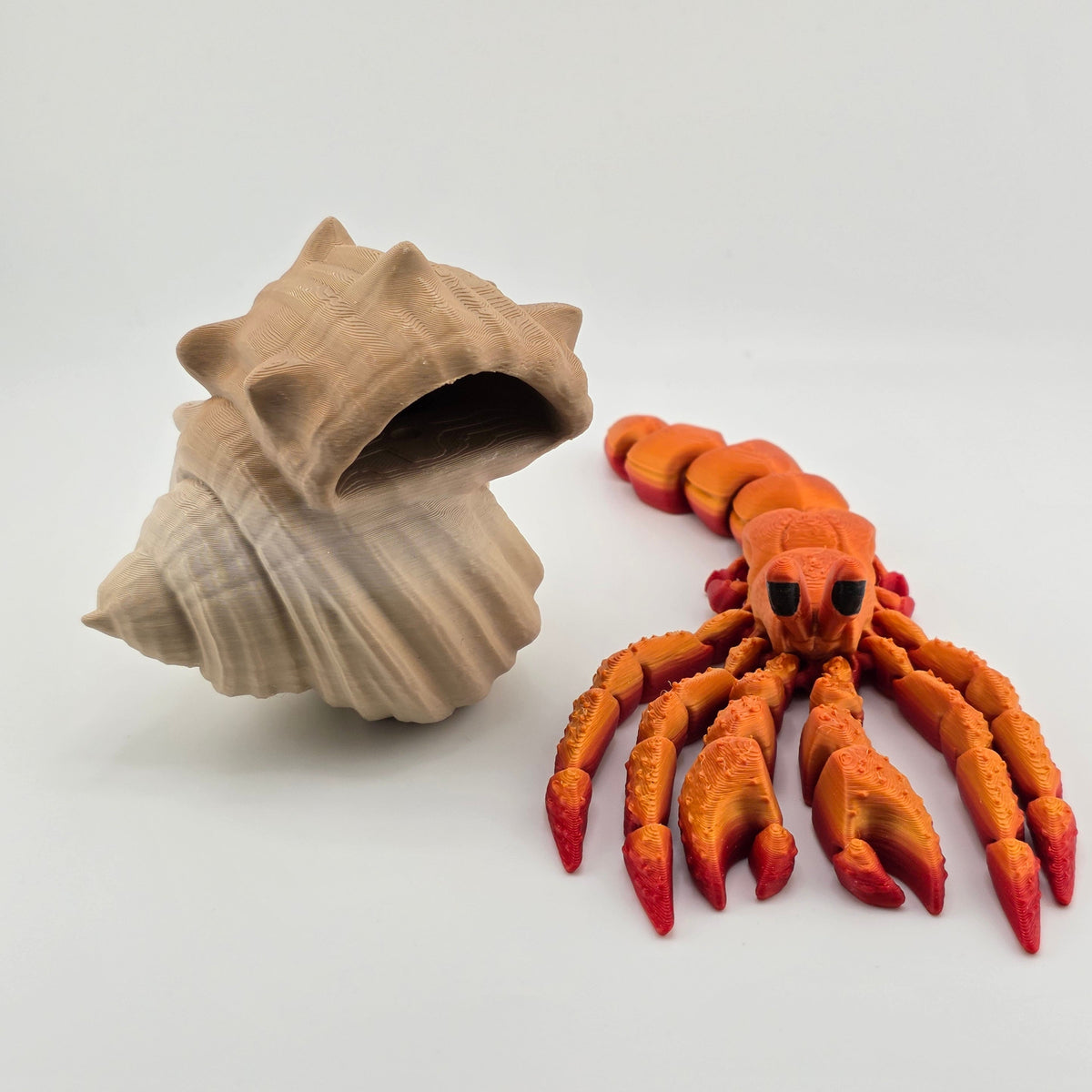 Hermit Crab – Articulated 3D Printed Hermit Crab