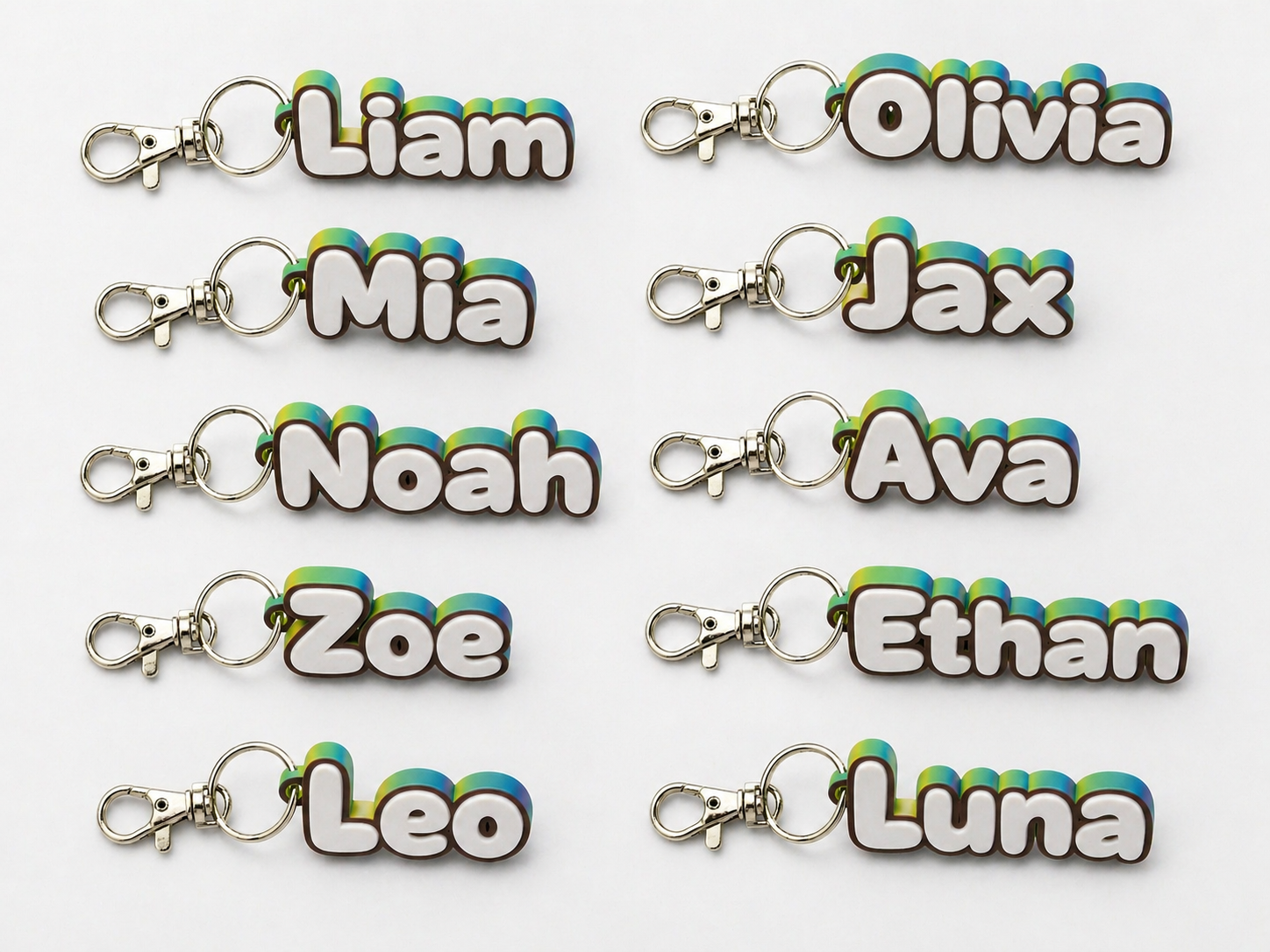 Custom Name Keychain