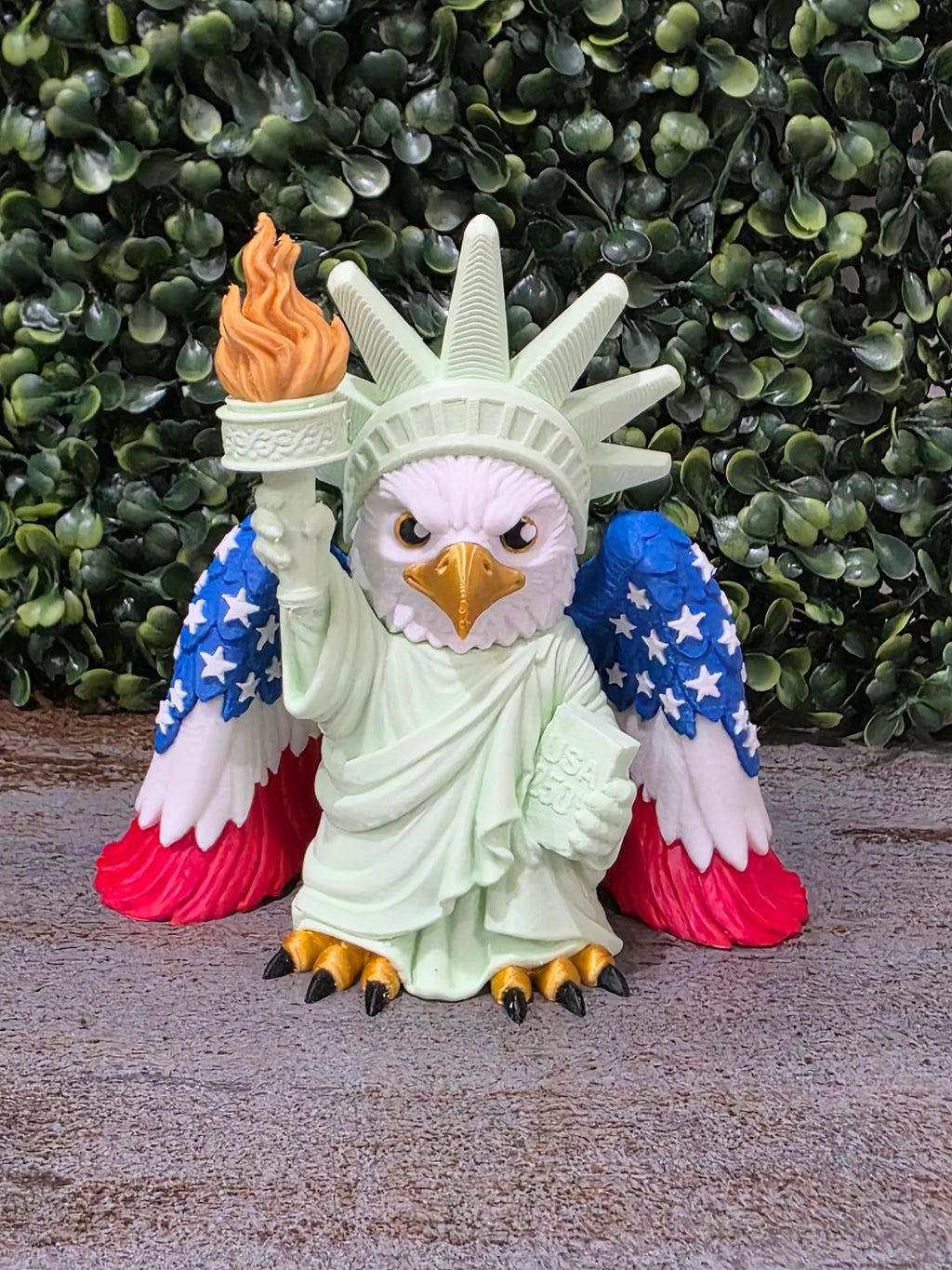 Liberty Eagle 250th Anniversary Statue Patriotic 3D Printed Eagle Decor USA Collector Display