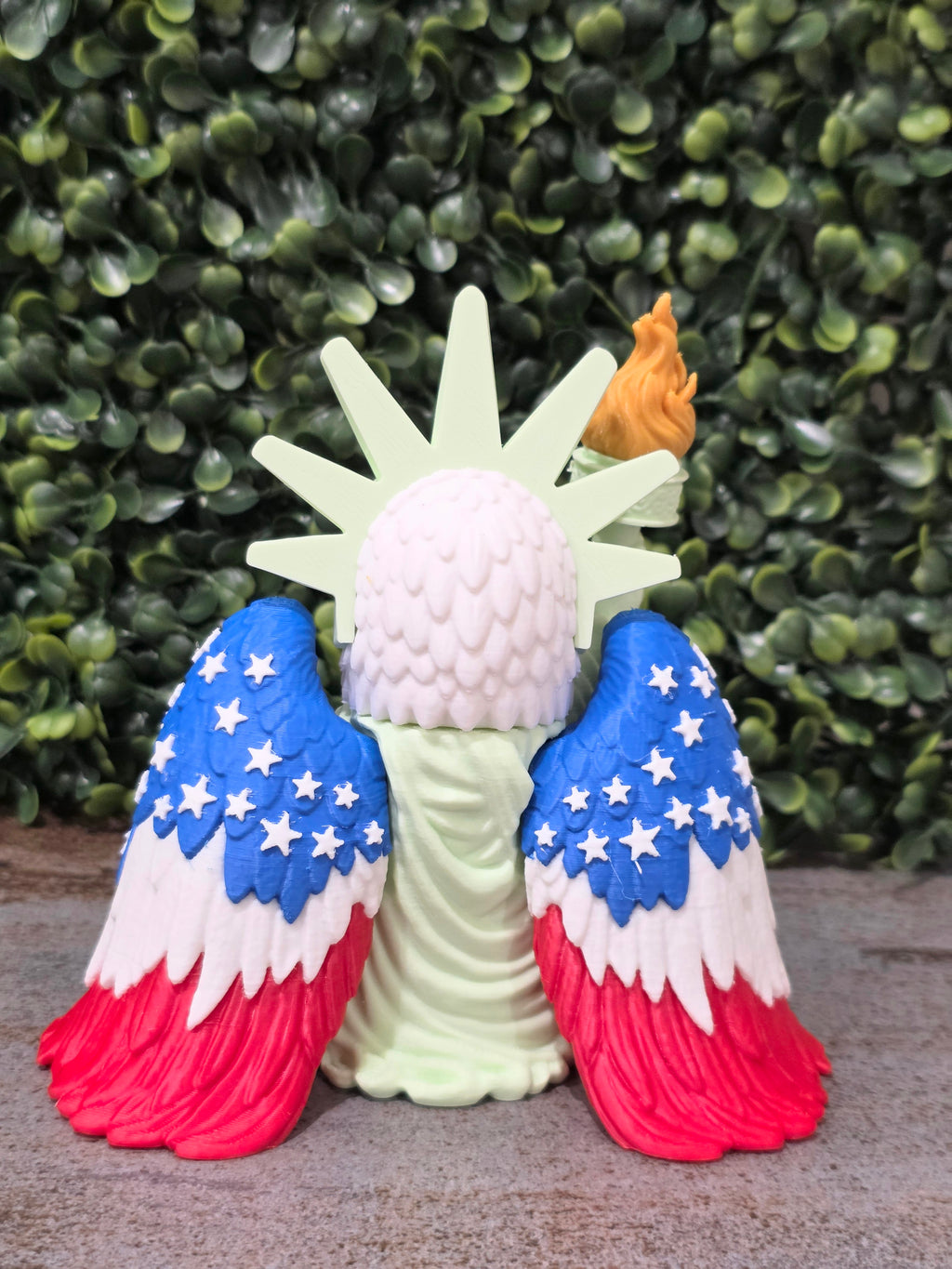 Liberty Eagle 250th Anniversary Statue Patriotic 3D Printed Eagle Decor USA Collector Display