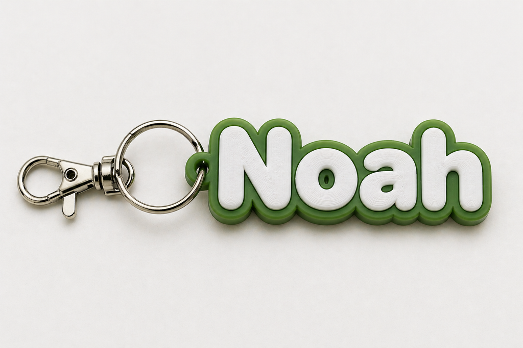 Custom Name Keychain