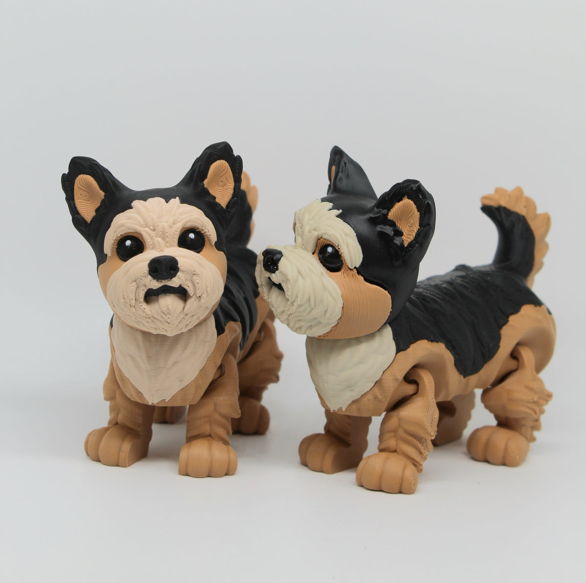 Yorkshire Terrier – Articulated 3D Printed Dog